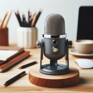 ¿Sabes los tipos de micrófonos que hay para podcast?